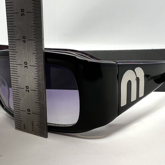 MIU MIU Sunglasses Frame mod. SMU04F Black Purple 56-18-130 main image 7